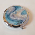 Needle Felted Designs on Handbag Mirrors - by Lynne McGill - Lin-Pin