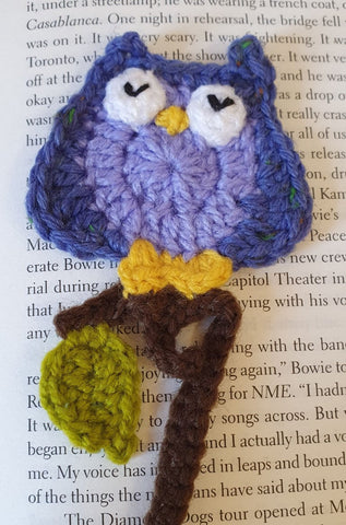 Owl Bookmark - by Fiona Whyte