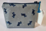 Scottish Theme Cotton Purse - by Lucy Jackson