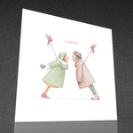 Ae Fond Kiss Card - by Keith Pirie