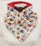 Neck Warmer Scarf Cameras - by Lucy Jackson