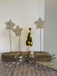 Christmas Stars Table Decoration (small) - by Emma Frame