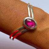 Cuff Bracelet - by Mhairi Sim - Girl Paua