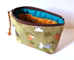 Green Dogs Purse - by Lucy Jackson Designs