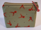 Scottish Theme Cotton Purse - by Lucy Jackson