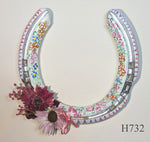 Various Hand Painted Horseshoes - By Gillian Kingslake