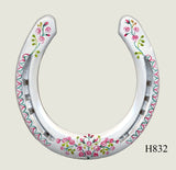Various Hand Painted Horseshoes - By Gillian Kingslake
