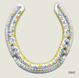 Various Hand Painted Horseshoes - By Gillian Kingslake