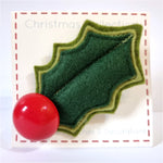 Holly Brooch - by Lucy Jackson