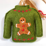 Christmas Jumper Hanging Decoration - by Lucy Jackson