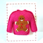 Christmas Jumper Brooch - by Lucy Jackson