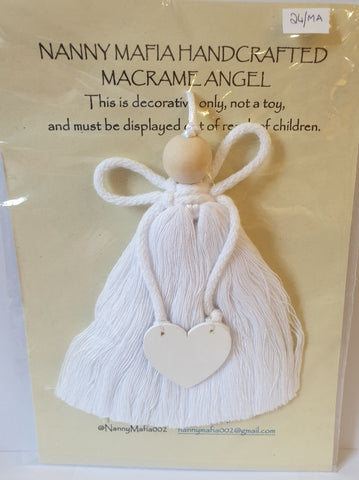 Macrame Angels - by Jackie Fotheringham - Nanny Mafia