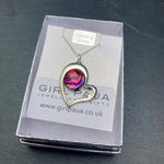 Paua Pendants on Sterling Silver Chain PP17 - by Mhairi Sim - Girl Paua