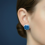 Porcelain Earrings - by Claire Farmer - Little Bird Ceramics