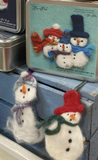 Christmas Needle Felting Kit in a Tin - by Lynne McGill - LinPin