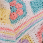 African Flower Crochet Blanket - by Fiona Whyte