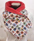 Neck Warmer Scarf Cameras - by Lucy Jackson