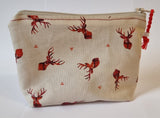 Scottish Theme Cotton Purse - by Lucy Jackson