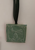 Wall hanging ceramic small - by Claire Farmer - Little Bird Ceramics