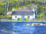 Various small box canvases - by Gillian Kingslake