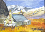 Various small box canvases - by Gillian Kingslake