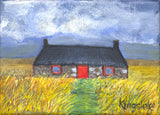 Various small box canvases - by Gillian Kingslake