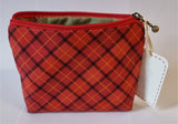 Scottish Theme Cotton Purse - by Lucy Jackson