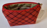 Scottish Theme Cotton Purse - by Lucy Jackson