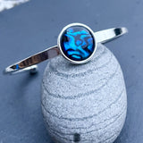 Cuff Bracelet - by Mhairi Sim - Girl Paua
