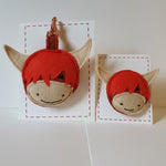 Highland Cow Keyring - by Lucy Jackson