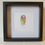 'a wee hug' Framed Print - by Keith Pirie