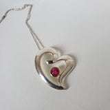 Heart Pendants - by Mhairi Sim - Girl Paua