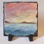 Scottish Sunset on Slate - by Lynne McGill - LinPin