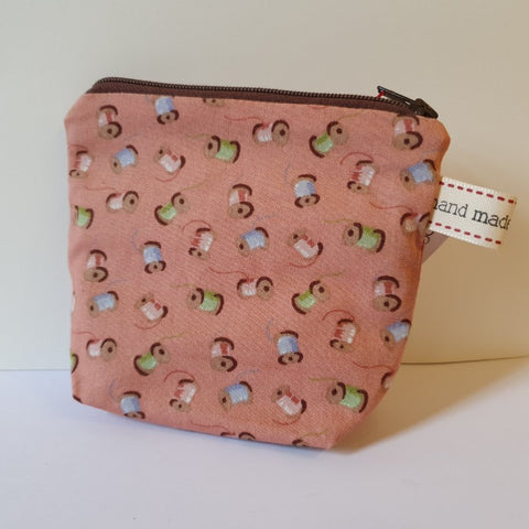 Cotton Reels Cotton Purse - by Lucy Jackson