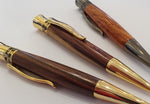 Turned Wooden Pens in Rosewood by Neil Paterson