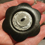 Flower Button Stack Brooches - by Lucy Jackson