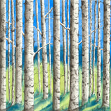 Silver Birch Trees Cards- by Annette Robertson