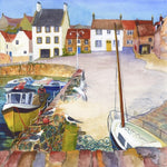 Crail - Various Mounted Prints - By Gillian Kingslake