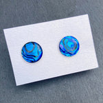 Paua Shell Cufflinks - by Mhairi Sim - Girl Paua