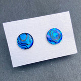 Paua Shell Cufflinks - by Mhairi Sim - Girl Paua