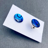 Paua Shell Cufflinks - by Mhairi Sim - Girl Paua