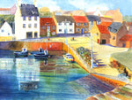 Crail - Various Mounted Prints - By Gillian Kingslake