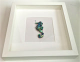 Paua Shell Mosaic Box Frames - by Mhairi Sim - Girl Paua