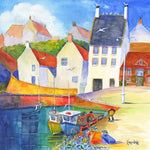 Crail - Various Mounted Prints - By Gillian Kingslake