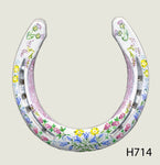 Various Hand Painted Horseshoes - By Gillian Kingslake