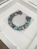 Paua Shell Mosaic Box Frames - by Mhairi Sim - Girl Paua