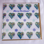 Paua Shell Print Christmas Cards - by Mhairi Sim - Girl Paua