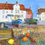 Pittenweem - Various Mounted Prints - By Gillian Kingslake