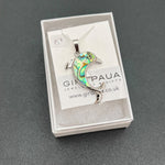 Paua Pendants on Sterling Silver Chain PP17 - by Mhairi Sim - Girl Paua