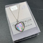 Paua Pendants on Sterling Silver Chain PP17 - by Mhairi Sim - Girl Paua